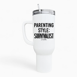 Parenting Style Survivalist 40oz Tumbler