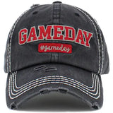 Game Day Hat - Red & Black