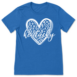 Leopard Print Kentucky Heart T-Shirt