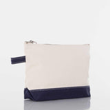 Heavyweight Canvas Cosmetic Bag - Navy