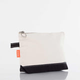 Heavyweight Canvas Cosmetic Bag - Black