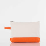 Heavyweight Canvas Cosmetic Bag - Orange