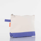 Heavyweight Canvas Cosmetic Bag - Violet