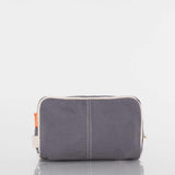 Heavyweight Canvas Men's Dopp Kit - Gray