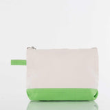 Heavyweight Canvas Cosmetic Bag - Green