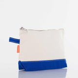 Heavyweight Canvas Cosmetic Bag - Royal Blue