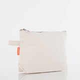 Heavyweight Canvas Cosmetic Bag - Natural