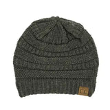 CC Beanie Hat - Dark Gray