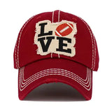 Love Football Hat