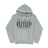 Thankful, Blessed, Kind of a Mess Hoodie