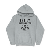 Easily Distracted By Cats Hoodie