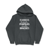 Flannels, Hayrides, Pumpkins, Sweaters, Bonfires Fall Hoodie