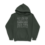 Fall Words Hoodie