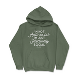 Selectively Social Hoodie