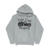 Farm Fresh Pumpkin Truck Fall Hoodie