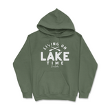 Living on Lake Time Hoodie