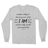 I Am Affirmation Long Sleeve T-Shirt