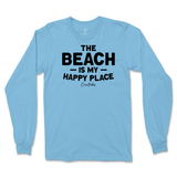 The Beach is my Happy Place Long Sleeve T-Shirt