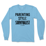 Parenting Style Survivalist Long Sleeve T-Shirt