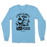 Just A Girl Who Loves Peckers Long Sleeve T-Shirt