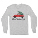 Merry Christmas Y'all Truck Long Sleeve T-Shirt