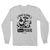 Just A Girl Who Loves Peckers Long Sleeve T-Shirt