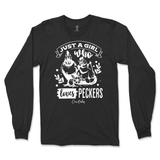 Just A Girl Who Loves Peckers Long Sleeve T-Shirt