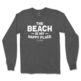 The Beach is my Happy Place Long Sleeve T-Shirt