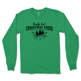 Fresh Cut Christmas Trees Long Sleeve T-Shirt - Clarksville, TN