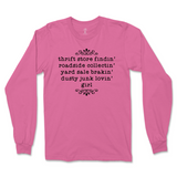 Dusty Junk Lovin' Girl Long Sleeve T-Shirt