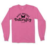 Anti-Social Butterfly Long Sleeve T-Shirt