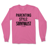 Parenting Style Survivalist Long Sleeve T-Shirt