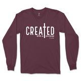 Created With A Purpose Long Sleeve T-Shirt