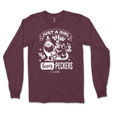 Just A Girl Who Loves Peckers Long Sleeve T-Shirt