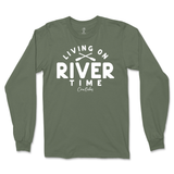 Living on River Time Long Sleeve T-Shirt