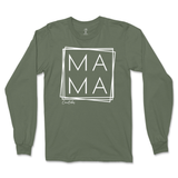 Mama Square Long Sleeve T-Shirt