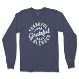 Thankful, Grateful, Blessed Long Sleeve T-Shirt