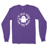 I'm Just Here for the Boos Halloween Long Sleeve T-Shirt