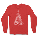 Happiness and Joy Christmas Long Sleeve T-Shirt