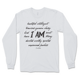 I Am Affirmation Long Sleeve T-Shirt