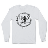 Hello Fall Long Sleeve T-Shirt