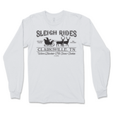 Sleigh Rides Christmas Long Sleeve T-Shirt - Clarksville, TN