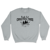 Fresh Cut Christmas Trees Sweatshirt - Clarksville, TN