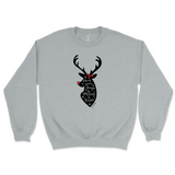 Merry And Bright Deer Christmas Sweatshirt