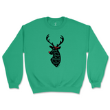 Merry And Bright Deer Christmas Sweatshirt