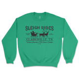 Sleigh Rides Christmas Sweatshirt - Clarksville, TN