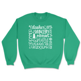 Santa's Reindeer Christmas Sweatshirt