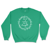 All Is Calm, All Is Bright Christmas Sweatshirt