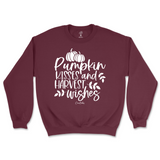 Pumpkin Kisses and Harvest Wishes Fall Sweatshirt