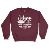 Autumn Skies and Pumpkin Pies Fall Sweatshirt